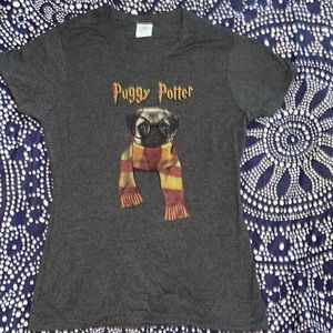 Puggy Potter Harry Potter Pug Shirt